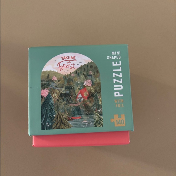 Mini Shaped Forest 140 Pcs Puzzle with Foil - Picture 1 of 2